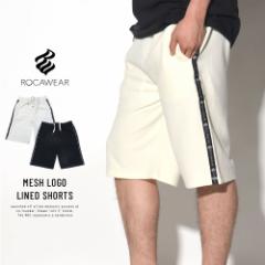 JEFA ROCAWEAR n[tpc V[gpc bVXEFbg Y {gX MESH LOGO LINED SHORTS (RW181K42) LL 3L 4L