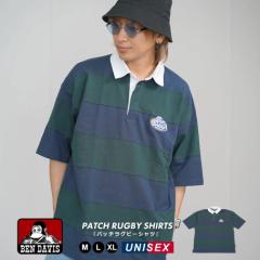 BEN DAVIS xfCrX Or[Vc Y  PATCH RUGBY BORDER TEE _[NO[