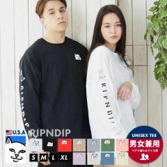 RIPNDIP bvfBbv T |PbgTVc Y fB[X  Xg[g uh USAf Lord Nermal Pocket Long Slee