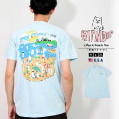 [֑ RIPNDIP bvfBbv TVc Y  ^C_C XP[g uh Xg[gn  Lifes A Beach Tee