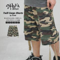 SHAKA WEAR VJEFA J[S V[gpc n[tpc ʕ Y EFuxgt TWILL CARGO SHORTS O[J