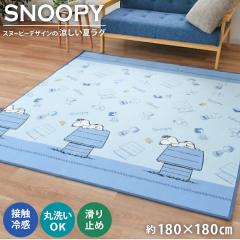 �⊴���O �X�k�[�s�[�� 180�~180 ��2�� �����` ���O �J�[�y�b�g �}�b�g �Ђ��� �ڐG�⊴ �ėp �X�k�[�s�[ �L�����N�^�[ PEANUTS SNOOPY