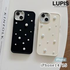 iPhone�P�[�X ���f�B�[�X iPhone14 iPhone15 �p�[�� ��i �G���K���g �K�[���[ �V���v�� ���킢�� �}�b�g���� �؍� �؍����� LUPIS ���s