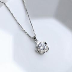 �l�b�N���X ���f�B�[�X �V���v�� �t�����[ �L���[�r�b�N�W���R�j�A �V���o�[ S925 40�� 50�� ���w�� ���Ǝ� ������ �I�P�[�W���� ������