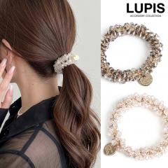 �w�A�A�N�Z�T���[ �w�A�S�� �r�W���[ �r�[�Y �N���X�^�� �N���A �u���b�N �`���[�� �R�C�� LUPIS ���s�X