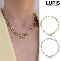 �l�b�N���X ���f�B�[�X �}���e�� �`�F�[�� �{�����[�� ��Ԃ� ���� ���^�� �S�[���h �V���o�[ LUPIS ���s�X