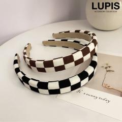 �w�A�A�N�Z�T���[ �J�`���[�V�� �`�F�b�J�[ �t���b�O �`�F�b�N �� ������� ���m�g�[�� �u���b�N �u���E�� LUPIS ���s�X