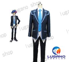遊戯王 VRAINS 藤木遊作 ふじきゆうさく 風   コスプレ衣装　  ハロウィン　仮装パーティー 遊戯王 VRAINS 藤木遊作 ふじきゆうさく 風 コスプレ衣装 ハロウィン