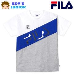 �y���������z�j�� �W���j�A �V�� ���� T�V���c FILA/�t�B�� �z�F�ؑ� ���S �ȍ� �q���� �j�̎q 140cm 150cm 160cm iw-1106a-ow�y���[����