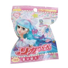 リカちゃん着せ替え バスボール 601-6325 入浴剤 バスボム お風呂嫌い