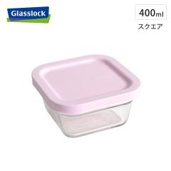 �O���X���b�N �C�[�W�[�I�[�v�� �X�N�G�A �ϔM�e�� �K���X�e�� 400ml Glasslock OCST-040E �y �ۑ��e�� �K���X �ϋv �① �Ⓚ �H�i�ۑ�