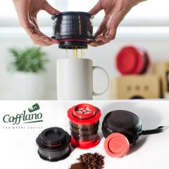 �J�t���[�m �R���p�N�g�t�����`�v���X ��p�P�[�X�t�� Cafflano �u���b�N�E���b�h�@�R�[�q�[���[�J�[/�A�E�g�h�A/��������