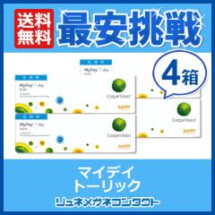  N[p[rW }CfC g[bN 4Zbg / 1ĝ cooper vision myday 1day toric f[ R^Ng