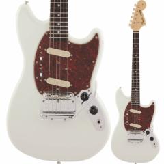 Fender Made in Japan Traditional 60s Mustang, Rosewood Fingerboard, Olympic WhiteytF_[WpX^Oz