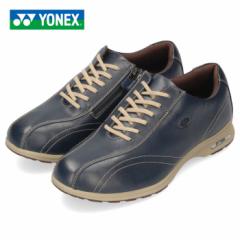 ヨネックス パワークッション メンズ カジュアル YONEX SHW-MC30W ネイビーブルー スニーカー ウォーキング 軽量 男性用 靴