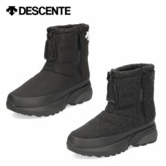 DESCENTE デサント レディース ブーツ 10 ACTIVE WINTER BOOTS ウィンターブーツ ブラック グレー 靴 防水