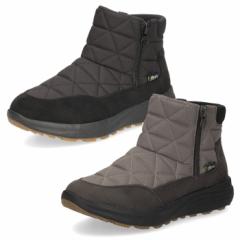 ショートブーツ フリッピー flippy レディース 防水 撥水 防寒 軽量 PF3166 靴 歩きやすい 履きやすい 温かい 厚底 サイドジップ スノー
