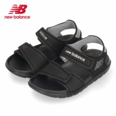 ニューバランス キッズ サンダル ベビー IOSPSD BA ブラック ストラップサンダル 子供 靴 new balance セール