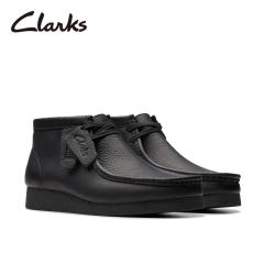 Clarks �N���[�N�X �����r�[ �G���H �u�[�c �����Y �����r�[�u�[�c ���U�[ �{�v �C WallabeeEVO BT 26179710 �� �u���b�N���U�[