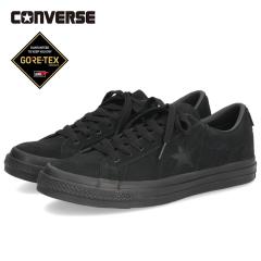 �R���o�[�X �����X�^�[ �S�A�e�b�N�X �����Y �X�j�[�J�[ �C ���[�J�b�g CONVERSE ONE STAR GORE-TEX 35200820 �u���b�N���m�N���[�� �h��