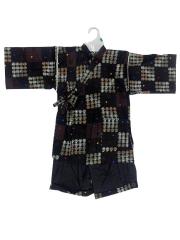 �r�� �q�� �L�b�Y �j�̎q ��100% ���{�����n ����ׂ� �㉺ �� �r�� ������ �p�W���} �q���r�� 120cm ���n ���F�� No.110