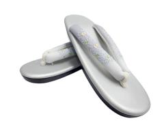 ☆正絹附下着物☆クリーム地に桔梗柄no104の通販はau PAY マーケット