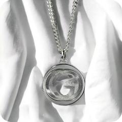 GUCCI グッチ ネックレス あずき チェーン ブラック 925 シルバー GUCCI グッチ ネックレス あずき チェーン ブラック 925