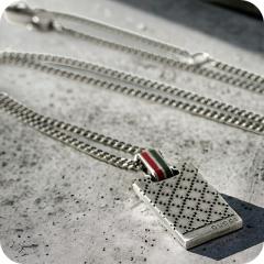 GUCCI �l�b�N���X �y���_���g �����Y ���f�B�[�X �O�b�` �f�B�A�}���e���`�[�t �V���o�[925 310481 J89L0 8518 �V���o�[�A�N�Z�T���[ �a