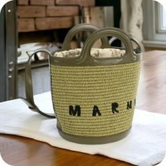 �}���j �J�S�o�b�O ���f�B�[�X MARNI ���U�[ �C�^���A SCMP0056Q1 �J�[�L �o�b�O