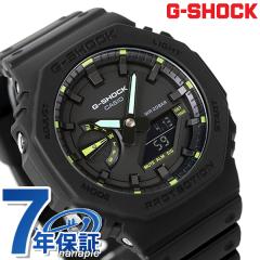 g�V���b�N �W�[�V���b�N G-SHOCK �N�I�[�c GA-2100-1A3 �A�i���O�f�W�^�� 2100�V���[�Y �I�[���u���b�N �� CASIO �J�V�I �r���v �����Y