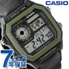 �J�V�I �`�v�J�V �C�O���f�� �����Y �r���v �N�I�[�c AE-1200WHB-1BVCF CASIO �u���b�N �i�C�����x���g