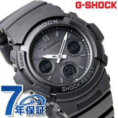 g�V���b�N �W�[�V���b�N G-SHOCK �u���b�N �� �d�g �\�[���[ AWG-M100B-1ACR �A�i�f�W �I�[���u���b�N �� CASIO �J�V�I �r���v �����Y