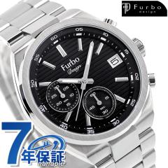 �t���{ �f�U�C�� Lavora Chronograph �N�H�[�c �d�r�� �r���v �u�����h �����Y �N���m�O���t Furbo Design NF06W-SSBK ���j�A�i���O �u��