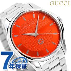 �O�b�` G�^�C�����X �N�I�[�c �r���v �����Y GUCCI YA126370 �A�i���O �I�����W �X�C�X��