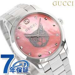 �O�b�` G�^�C�����X �N�I�[�c �r���v ���f�B�[�X GUCCI YA1264166 �A�i���O �s���N�V�F�� �X�C�X��