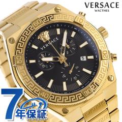 ���F���T�[�` �X�|�[�e�B�[ �O���J �N�I�[�c �r���v �u�����h �����Y �N���m�O���t VERSACE VESO00922 �A�i���O �u���b�N �S�[���h �� �X