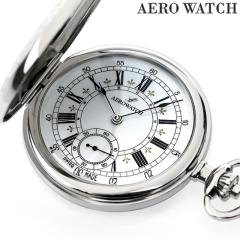 �A�G���E�H�b�` �芪�� �������v �n���^�[�P�[�X AEROWATCH 55629-AG01 �z���C�g �� �X�C�X��