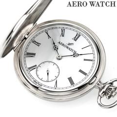�A�G���E�H�b�` �芪�� �������v �n���^�[�P�[�X AEROWATCH 55650-A901 �z���C�g �� �X�C�X��