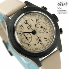 ���@�[�O�E�H�b�` �c�[�A�C�Y 38mm �N���m�O���t 2C-L-001 VAGUE WATCH Co. �r���v �N�I�[�c �x�[�W�� ���U�[�x���g