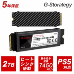 SSD 2TB  q[gVN M.2 TLC NAND PS5  ϋv NVMe ȒPt 5Nۏ Vi  G-Storategy NV47002TBY3G1