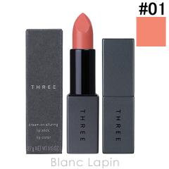 �X���[ THREE �h���[���I���A�����[�����O���b�v�X�e�B�b�N #01 HEALING KISS 3.7g ���b�v�J���[ [571675]�y���[���։z