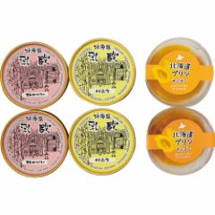 乳蔵 アイスとマンゴープリン 4821-614 アイスクリーム アイス ギフト のし無料 内祝い 贈り物 お取り寄せスイーツ 産直 お中元 夏ギフト