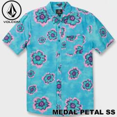 {R VOLCOM Vc Y 2022t Medal Petal Short Sleeve Shirt A0422207 ship1