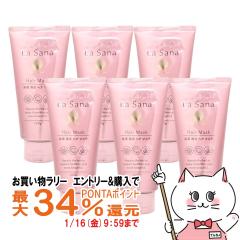 �y�������������[ �|�C���g�ő�34���z[�Z�b�g]���T�[�i �C���C�D �w�A�}�X�N 160g (�_���[�W�w�A�p)�~6��[���}�T�L LaSana �w�A�g���[�g