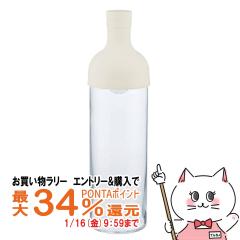 �y�������������[ �|�C���g�ő�34���zHARIO FIB-75-W �t�B���^�[�C���{�g�� 750ml �z���C�g [��������] (6056325)