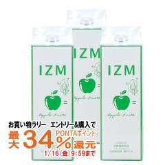 �y�������������[ �|�C���g�ő�34���z[�Z�b�g]IZM�y�f�h�����N1000ml �A�b�v���e�C�X�g �~ 3�{[�H�i][��������] (6062206-set2)