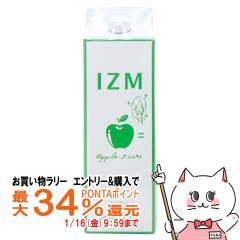 �y�������������[ �|�C���g�ő�34���zIZM�y�f �h�����N 1000ml �A�b�v���e�C�X�g APPLE TASTE[�H�i][��������](6062206)