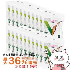 �y�|�C���g������ �ő�36%�Ҍ��z[20�Z�b�g]HARIO VCF-01-100W V60�p�y�[�p�[�t�B���^�[�_�f�Y��01�~20��[��������] (6053391-set20)