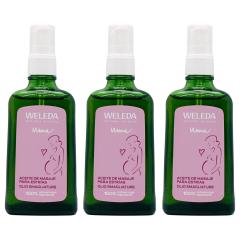 [3�Z�b�g]WELEDA ���F���_ �}�U�[�Y�{�f�B�I�C�� 100ml�~3�{(�|���v)[�}�^�j�e�B�X�g���b�`�}�[�N�I�C��][�{�f�B�p�I�C��][��������] (