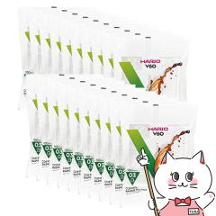 [20�Z�b�g]HARIO VCF-03-100W V60�p�y�[�p�[�t�B���^�[�y�f�Y��03�~20��[��������] (6053384-set20)